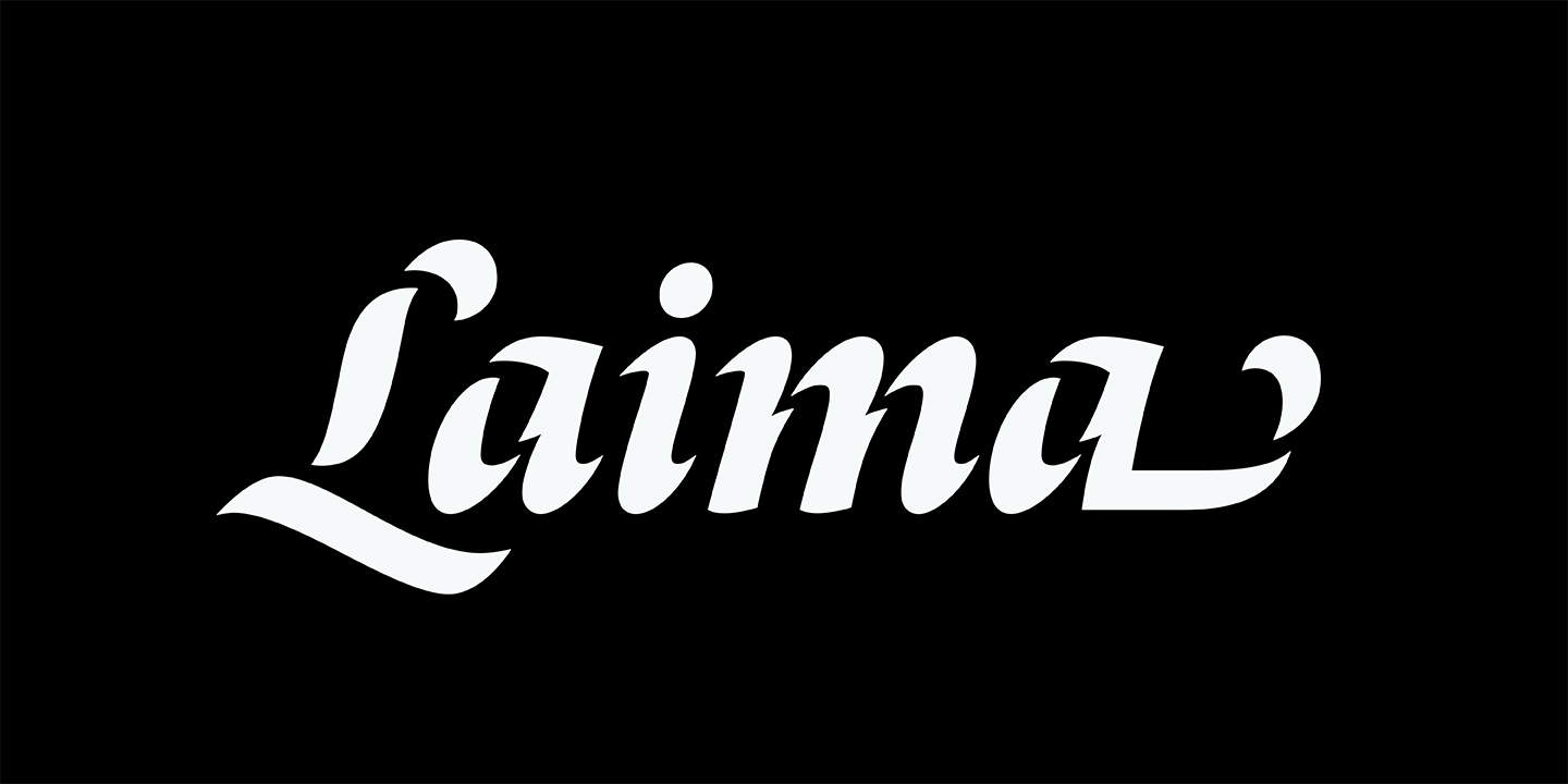 Laima Light Font preview